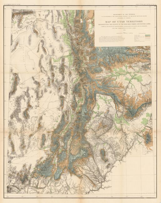 Utah Territory Map