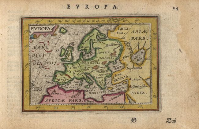 Typus Orbis Terrarum [in set with] Europa [and] Asia [and] Africa [and] America