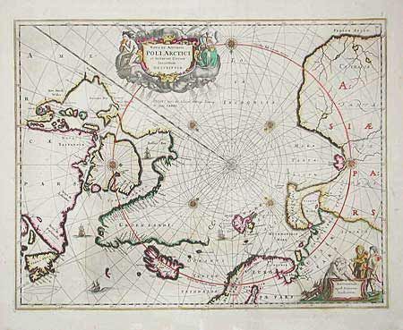 Nova et Accurata Poli Arctici et terrarum Circum Iacentium Descriptio