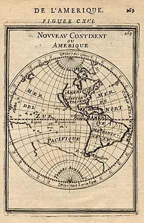 Novveav Continent ou Amerique