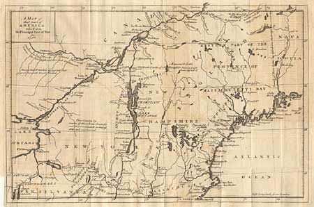 A Map of that part of America which was the Principal Seat of War in 1756