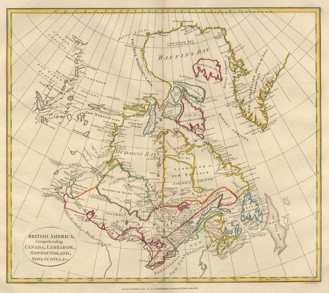 British America, Comprehending Canada, Labrador, New-Foundland, Nova Scotia &c.