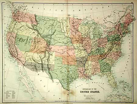 General Map of the United States