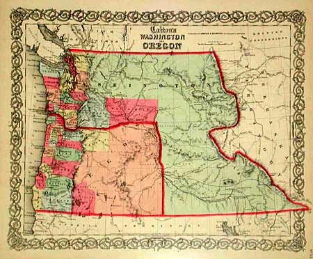 Colton's Washington and Oregon