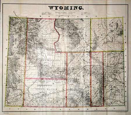 Wyoming Compiled by permission from official records in U.S. Land Office