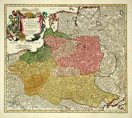 Regni Poloniae Magnique Ducatus, Lithuaniae Nova et exacta tabula