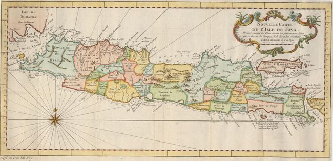 Nouvelle Carte de l'Isle de Java