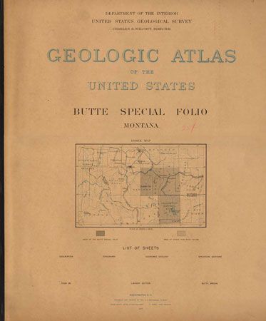 [Lot of Four Geologic Atlases]