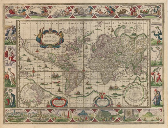 Nova Totius Terrarum Orbis Geographica Ac Hydrographica Tabula