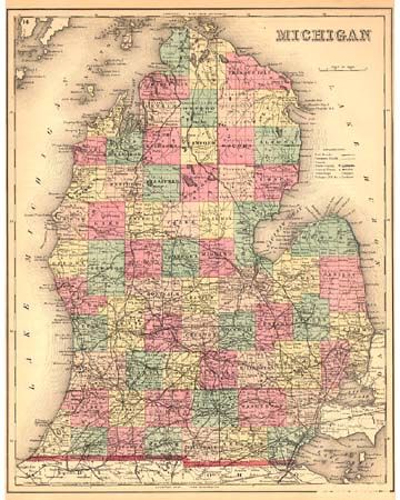 Michigan [together with] Lake Superior and the Northern Part of Michigan