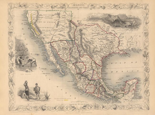 Mexico, California and Texas