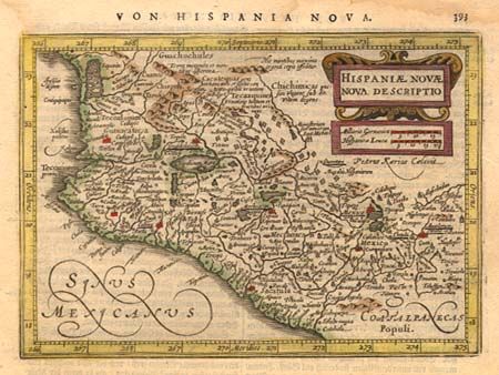 Hispaniae Novae Nova Descriptio