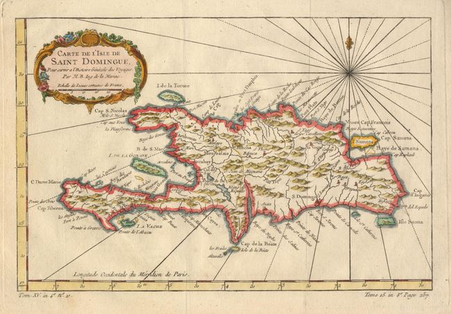 Carte de l' Isle de Saint Domingue