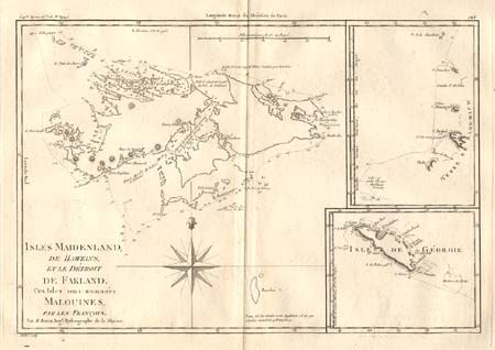 Isles Maidenland, de Hawkins, et le Detroit de Fakland