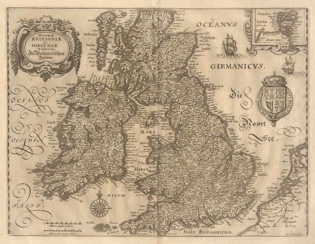 Magnae Britanniae et Hiberniae Tabulae, Die Britannischen Insulen