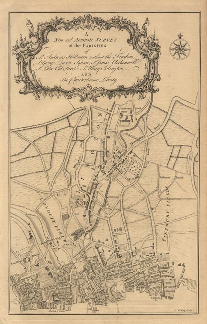 A New and Accurate Survey of the Parishes of St. Andrews Holbourn, without the Freedom, St. George Queen Square