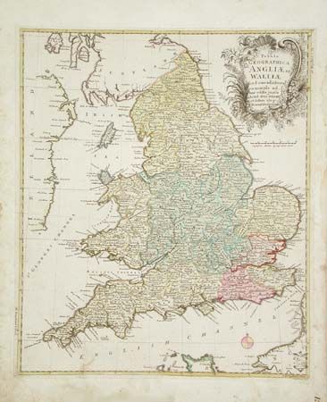 Tabula Geographica Angliae et Walliae