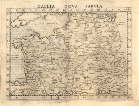 Gallia Nova Tabula