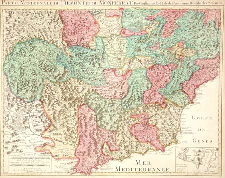 Partie Meridionale du Piemont et du Monferrat