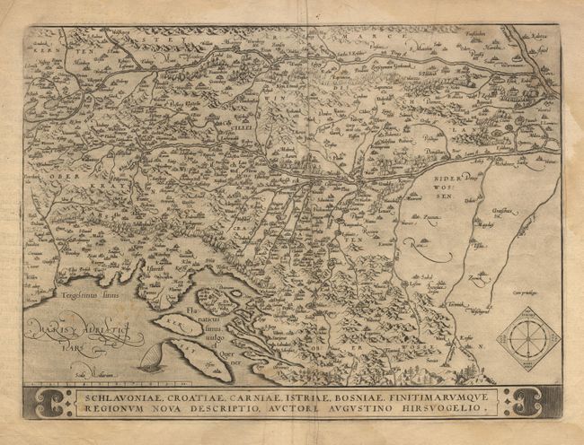 Schlavoniae, Croatiae, Carniae, Istriae, Bosniae, Finitimarumque Regionum Nova Descriptio