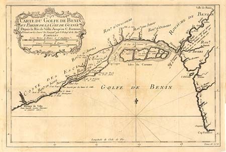 Carte du Golfe de Benin et Partie de la Cote de Guinee [together with] Carte de l'Embouchure de la Riviere de Congo ou de Zayre [and] Carte de la Riviere de Kalbar