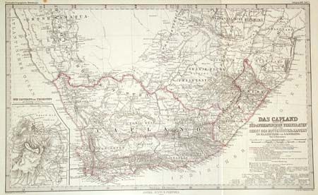 Das Capland Nebst Den Sud-Afrikanischen Freistaaten und dem Cebiet der Hottentotten & Kaffern