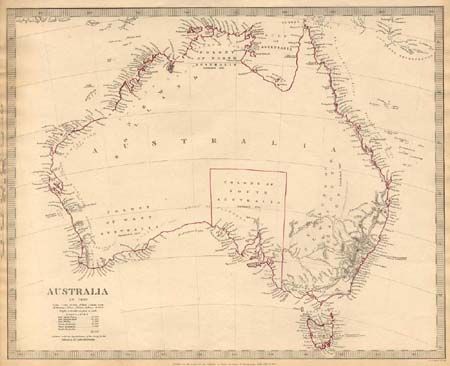 Australia in 1839