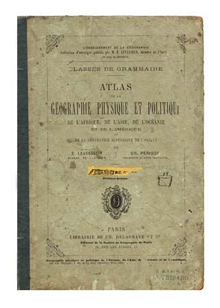 Atlas de la Geographie Physique et Politique