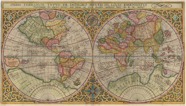 Orbis Terrarum Typus De Integro Multis In Locis Emendatus