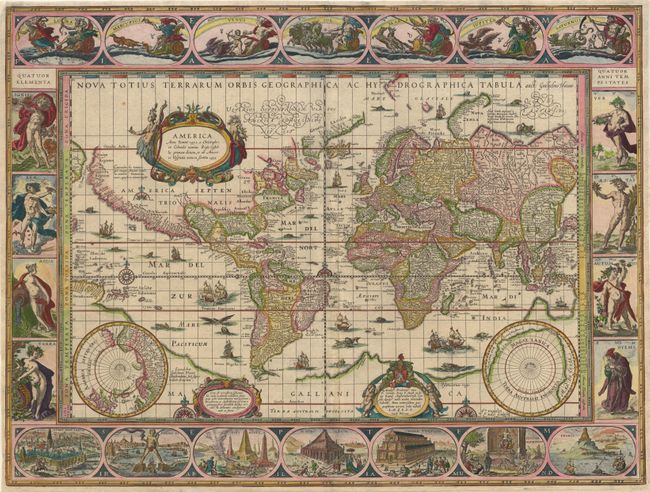 Nova Totius Terrarum Orbis Geographica ac hy Drographica Tabula