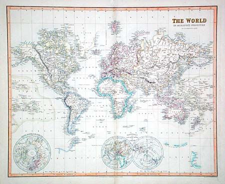 The World on Mercator's Projection