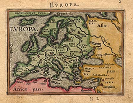 Typus Orbis Terrarum [in set with] Americae sive novi orbis nova descriptio [and] Africa [and] Europa [and] Asia [and] [Frontispiece]