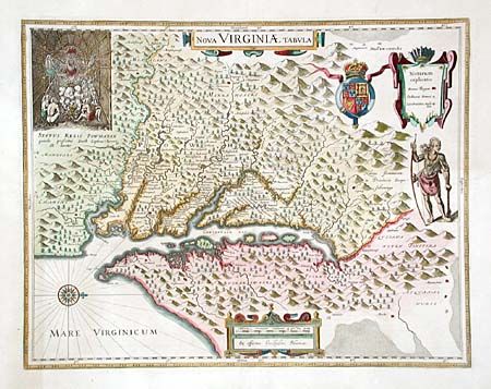 Nova Virginiae Tabula