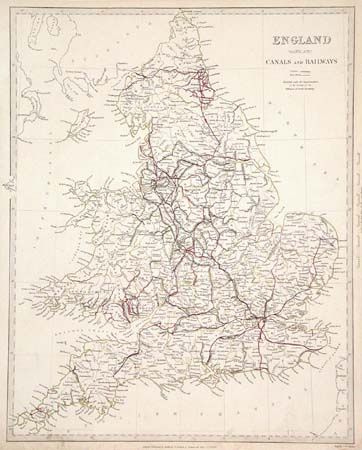 England with its Canals and Railways