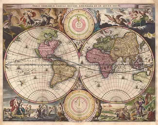 Orbis Terrarum Tabula Recens Emendata et in Lucem Edita