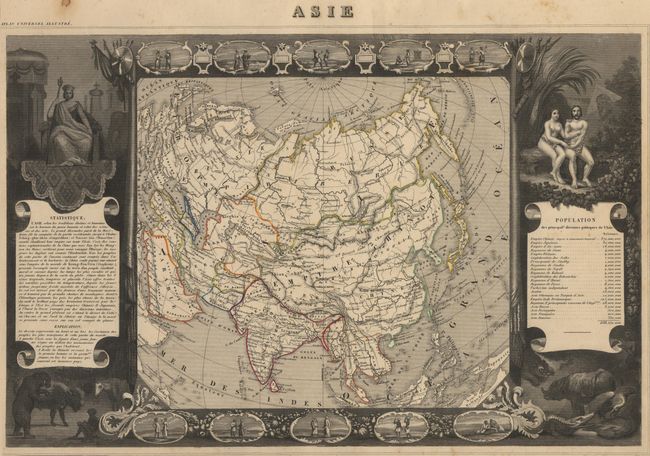 Planisphere [in set with] Amerique Septentrional [and] Amerique Meridionale [and] Europe [and] Afrique [and] Asie [and] Oceanie