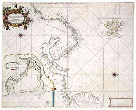 De Zee Custen van Ruslandt, Laplant, Finmarcken, Spitsbergen en Nova Zemla