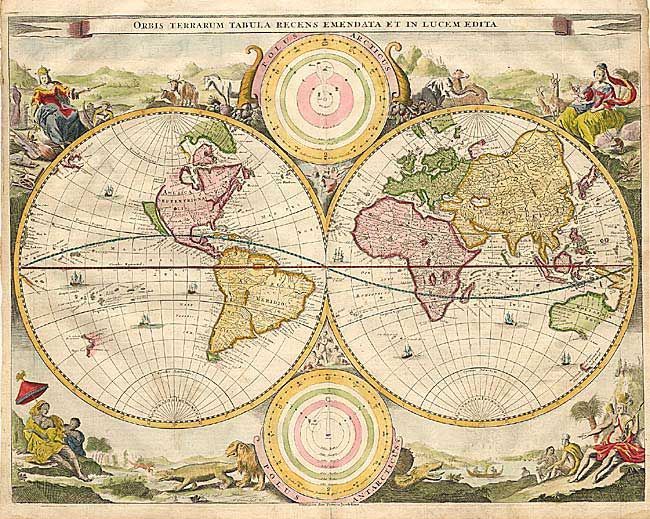 Orbis Terrarum Tabula Recens Emendata et in Lucem Edita