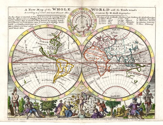 A New Map of the Whole World with the Tradewinds According to the latest and most Exact Observations