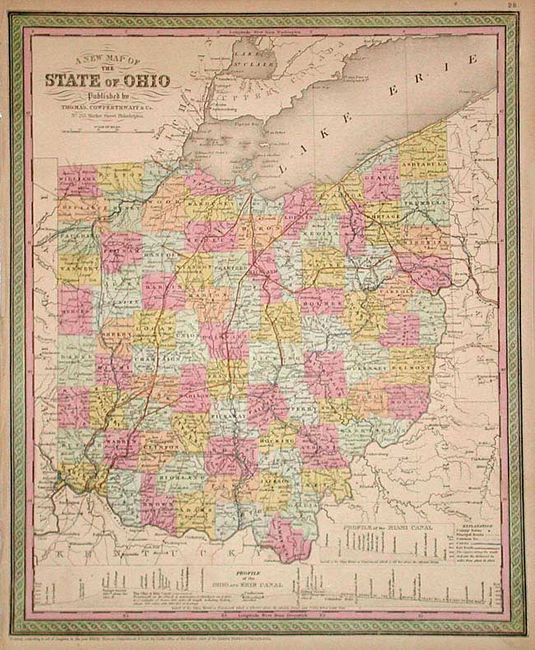 A New Map of the State of Ohio