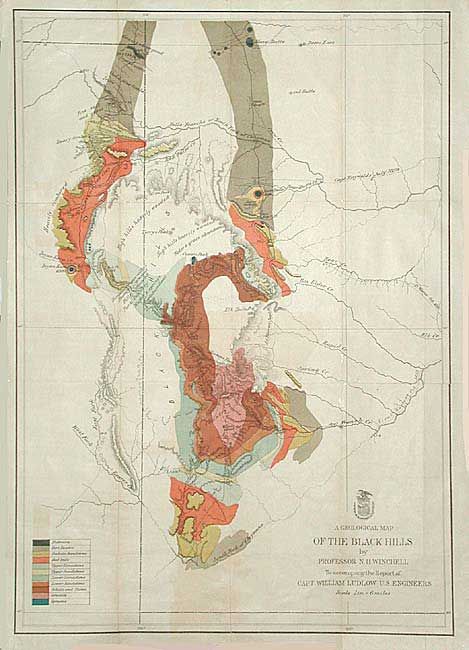 A Geological Map of the Black Hills
