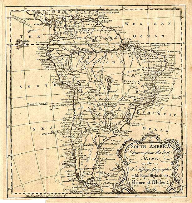 South America Drawn from the best Maps