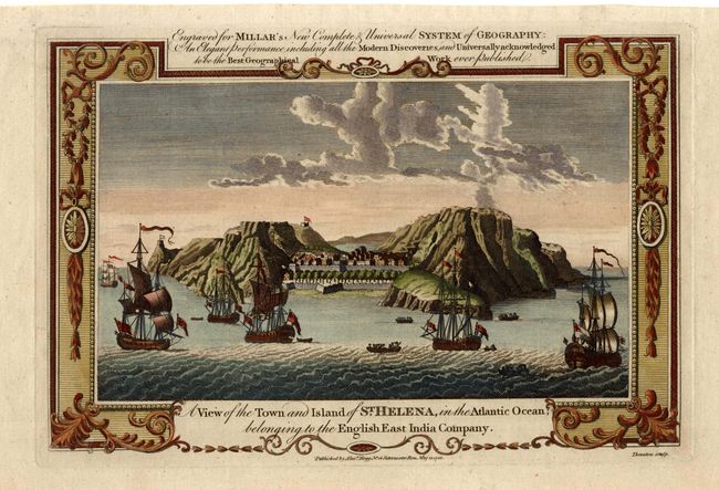 A View of the Town and Island of St. Helena in the Atlantic Ocean; belonging to the English East India Company