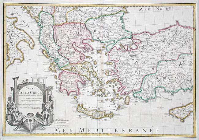 Carte de la Grece