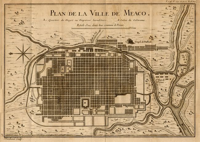 Plan de la Ville de Meaco