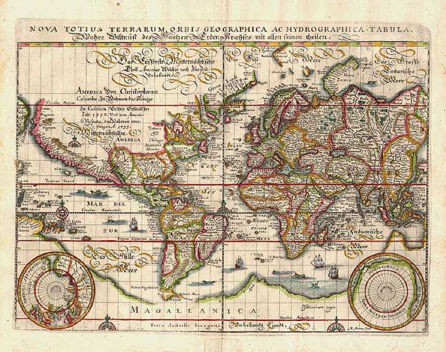 Nova Totius Terrarum Orbis Geographica ac Hydrographica Tabula