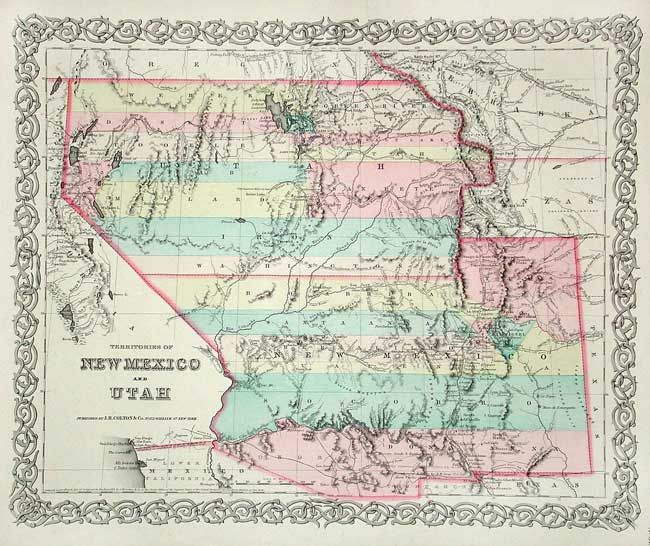 Territories of New Mexico and Utah