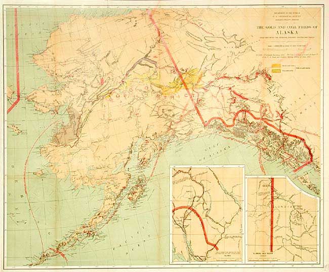 The Gold and Coal Fields of Alaska Together with the Principal Steamer Routes and Trails