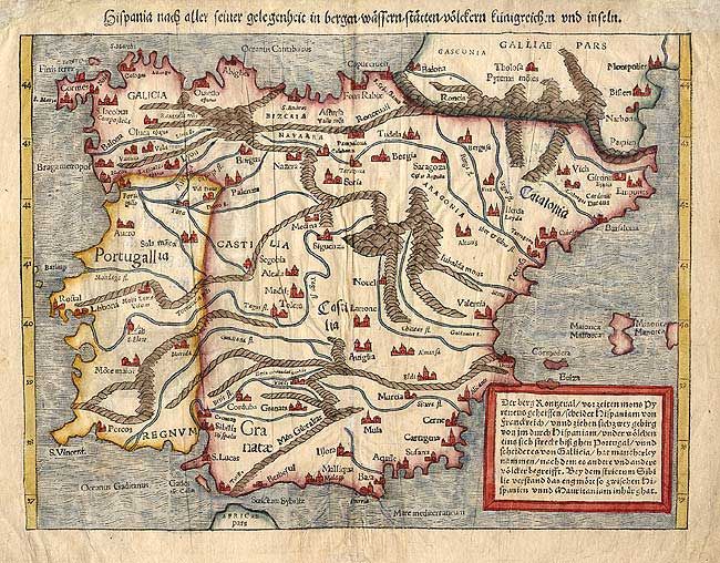 Hispania nach aller seiner gelegenheit in bergen�