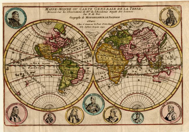 Mappe-Monde ou Carte Generale de la Terre